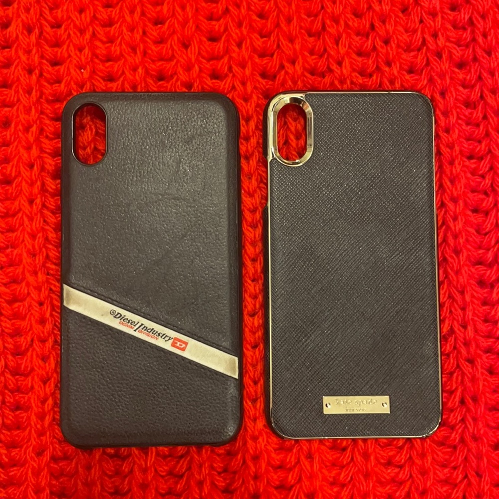 Authentic Diesel & Kate Spade iPhone XS Max Cases